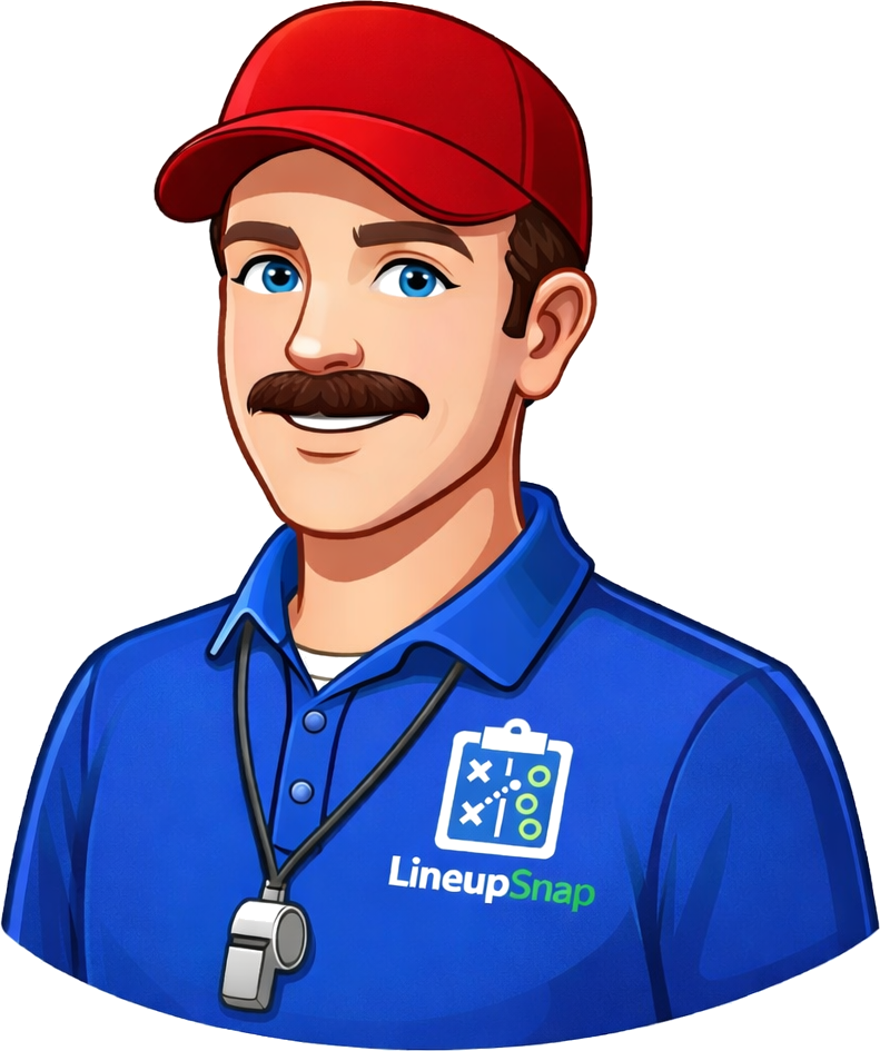 Coach Ted, the LineupSnap assistant coach